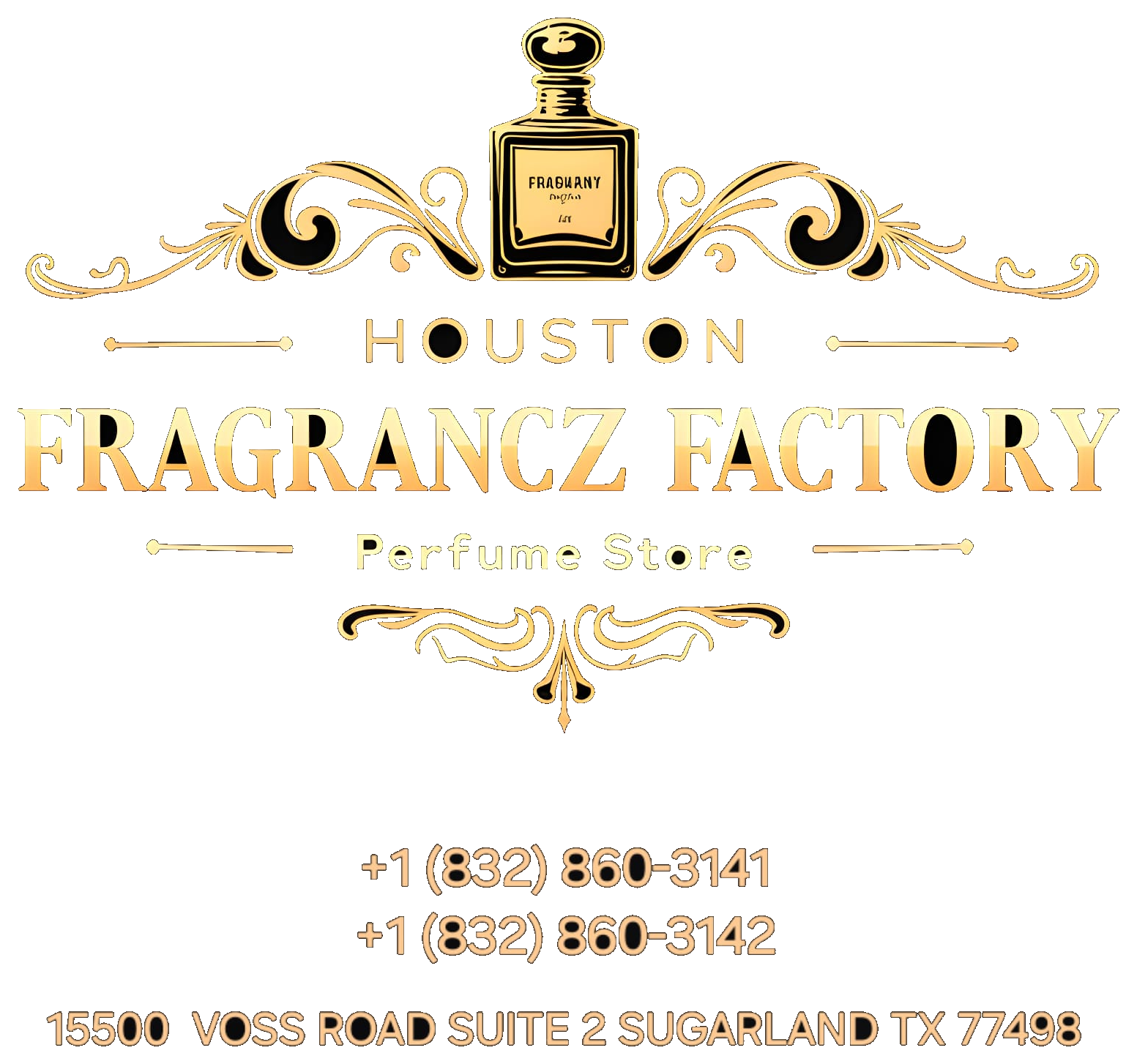 Houston Fragrancz Factory perfume store logo